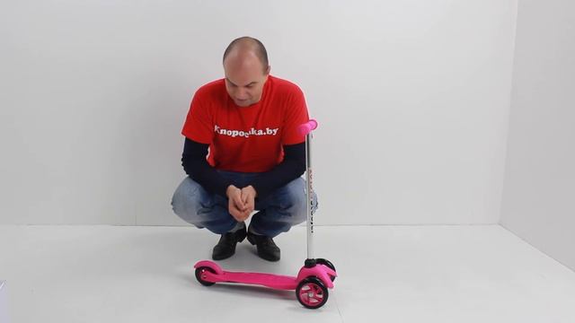 Самокат трехколесный Scooter KR-7732 смотреть онлайн