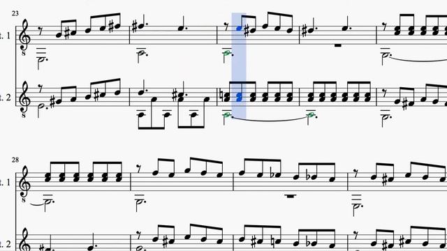 Etudes Book 1, Guitar Duo, Nr.7 in A Minor, Classical Guitar Etude, Elementary Level Heinrich Alber смотреть онлайн