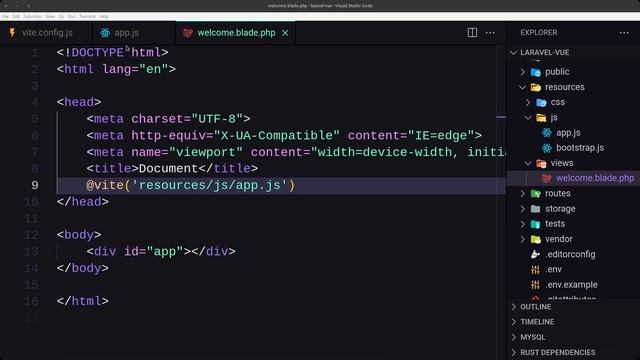 Install Vue.js 3 on Laravel 10 Project: A Comprehensive Guide смотреть онлайн