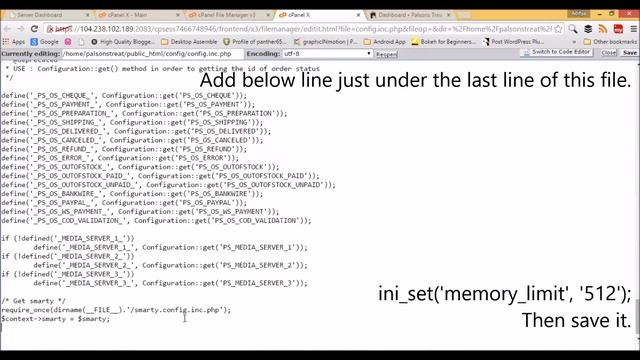 How to fix fatal error in module file and allowed memory error in Prestashop in very simple steps смотреть онлайн
