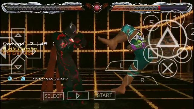 Tekken 6 [PPSSPP] Costume Mod JIN Wall Carry 110DMG