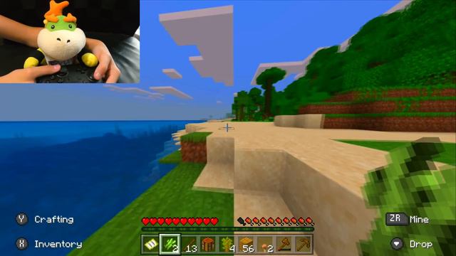 Bowser Jr Plays: Minecraft Episode 1- Humble Beginnings смотреть онлайн