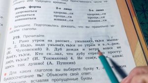 ТСЯ/ТЬСЯ в возвратных глаголах 4 класс Школа России