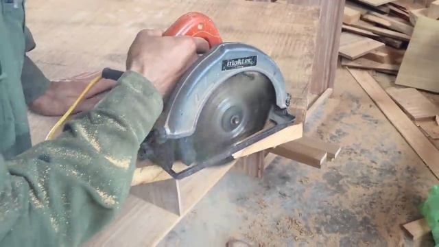 Amazing Hardwood Processing Techniques - Buil A Dining Table Top Oval, Extremely Easy, How To, DIY смотреть онлайн