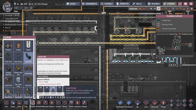 S1E24 Водяное охлаждение против стресса - Terra 163-173 - Прохождение Oxygen Not Included смотреть онлайн