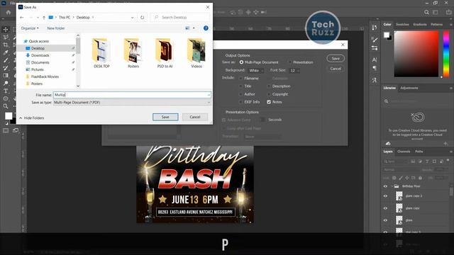 ✅ How to Save Multiple Photoshop Files as One PDF смотреть онлайн