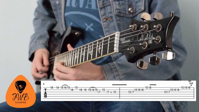 Queen - Bohemian Rhapsody (Electric Guitar Cover W/TAB) | JWBTUTORING