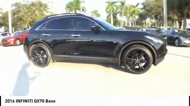 2016 INFINITI QX70 Coconut Creek FL P7330 смотреть онлайн