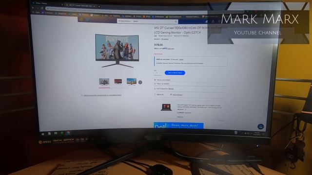? MSi Optix G27C4 Curved Gaming Monitor 165Hz FreeSync VA 1ms 1080p