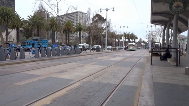 The F Line - Heritage Streetcars In San Francisco 2018