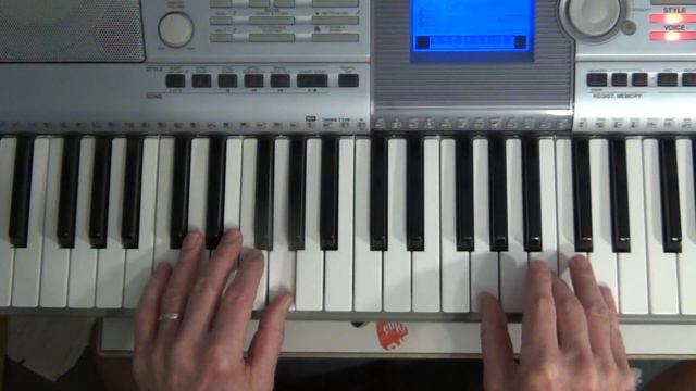 017 "Cant Help Falling In Love" Simple Piano Part with Six Chords смотреть онлайн