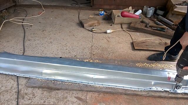 Замена порогов Opel Astra F смотреть онлайн