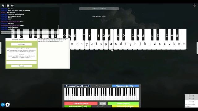 It has to be this way Roblox piano sheets (Requires Good keyboard, MIDI or an autoplayer) смотреть онлайн