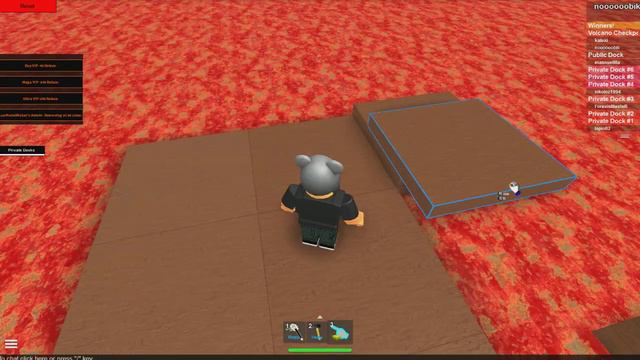 эпичные катания по лаве (Roblox) смотреть онлайн