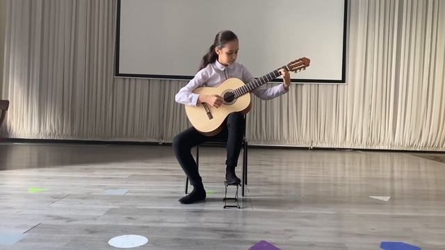 Султонова Фарида. Танец. Ф.Карулли смотреть онлайн