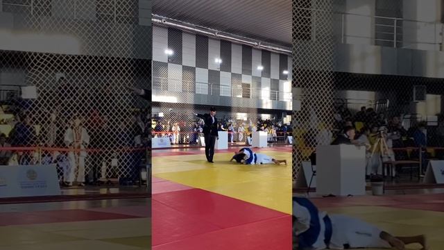 Выступление Кабыкен Райымбека на республиканском турнире в Астане 18.12.2022.Школа по дзюдо ORTUS.K смотреть онлайн