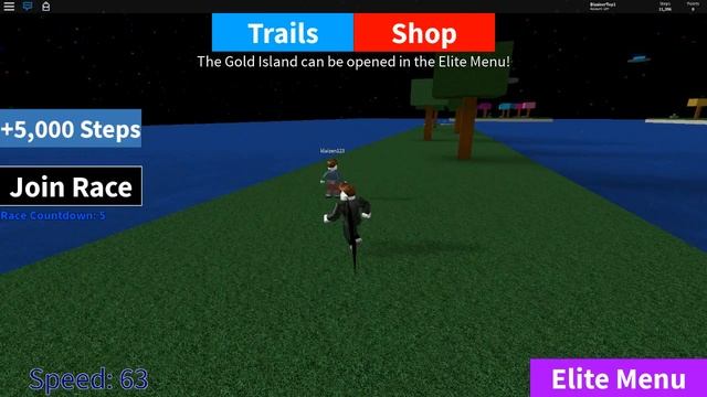 Играем в RobLox симулятор бегуна смотреть онлайн