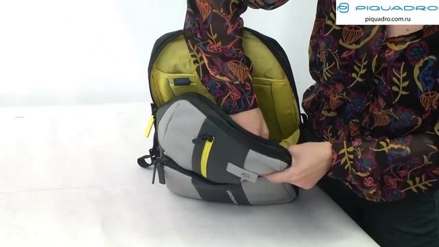 Обзор рюкзака для ноутбука Piquadro URBAN⁄Grey Grey CA3214UB00 GRGR смотреть онлайн