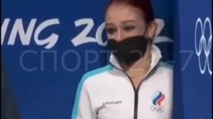Олимпиада 2022 Александра Трусова в истерике: Вы всё знали. Я ненавижу! Я не пойду на награждение!