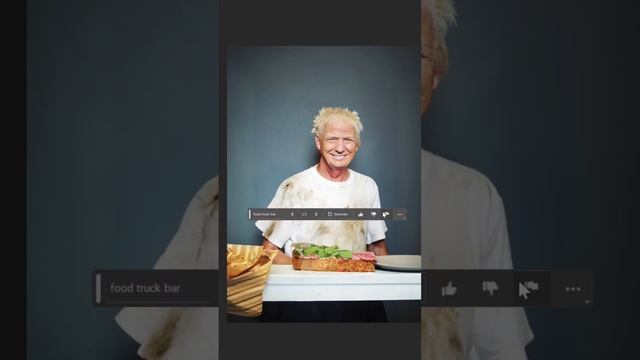 Adobe Photoshop AI generative fill, Donald Trump transformation #aiart #generativefill #adobefirefl смотреть онлайн