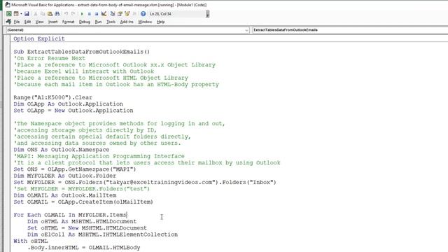 Extract Table Data from Outlook Mail Automatically | 2021 смотреть онлайн