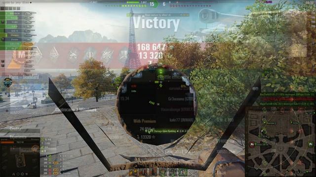 "Minotauro & AMX M4 mle. 54" with top results on Paris - World of Tanks смотреть онлайн