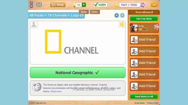 Logo Game Bonus - TV Channels - All Answers - Walkthrough ( By Taplance INC ) смотреть онлайн