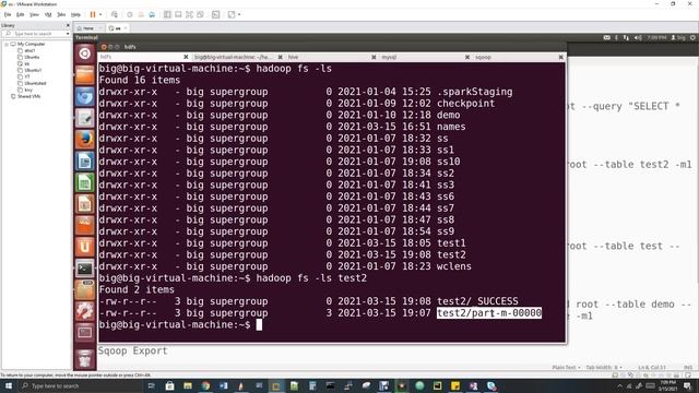 Apache SQOOP Data Migration POC смотреть онлайн