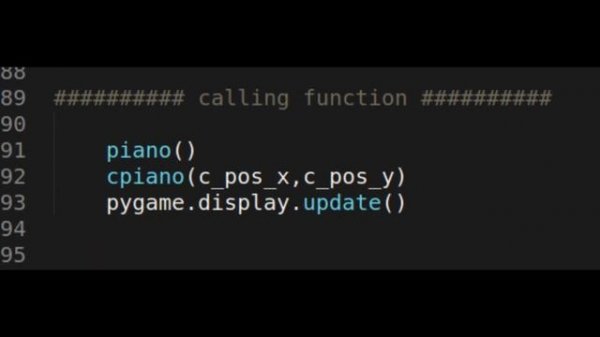 Creating Piano with Python using Pygame Tutorial