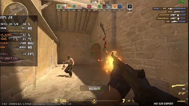 Counter Strike 2 Intel HD 520 Low End PC смотреть онлайн
