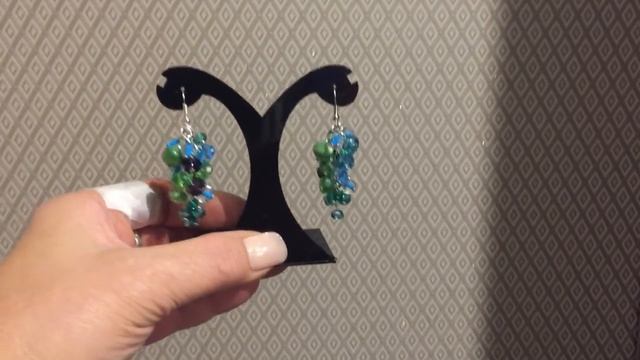 DIY Серьги-грозди своими руками смотреть онлайн
