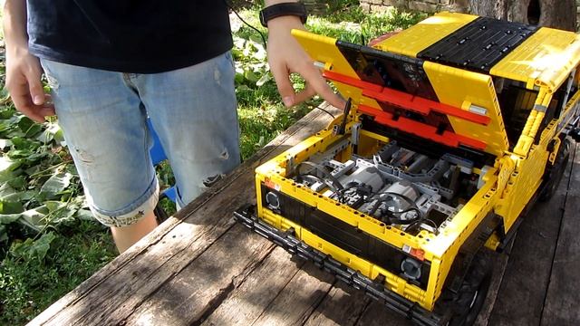 Лего техник самоделки:№22 Нива 4x4 смотреть онлайн