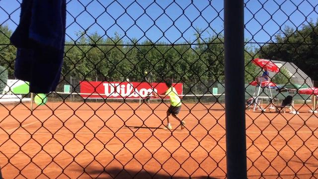 Fadi Bidan final against Louis Lou seed number 1 in belgium base academy tournament - PART 3 смотреть онлайн