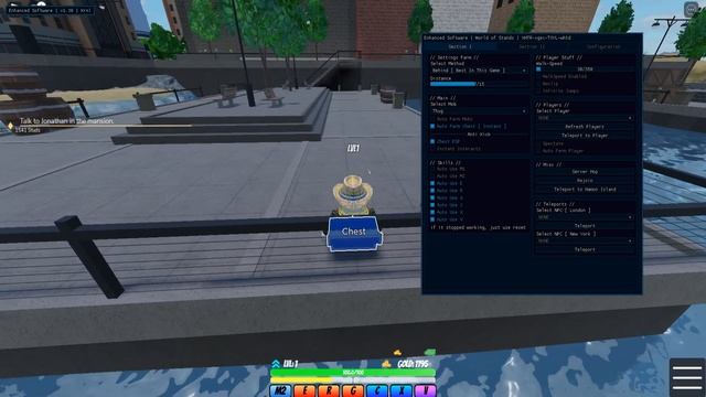 World of Stands script – (Autofarm, AutoMob, teleports) смотреть онлайн