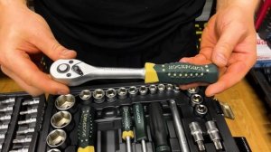 Обзор инструмента ROCKFORCE/РОКФОРС 216 предметов. Всё, что нужно в автосервисе, гараж и не только.