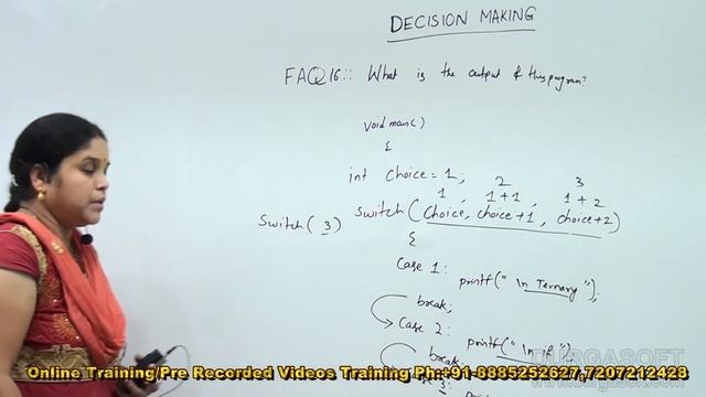 C Language faqs | Decision Making || Q16. What is the output of the following program|by Santoshi смотреть онлайн