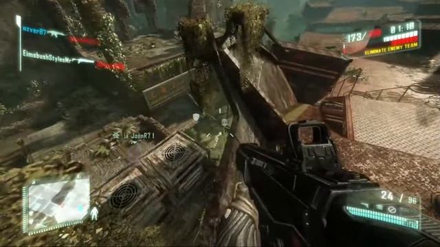 Заруба в мультиплеере Crysis 3 с Рэйвом :D смотреть онлайн