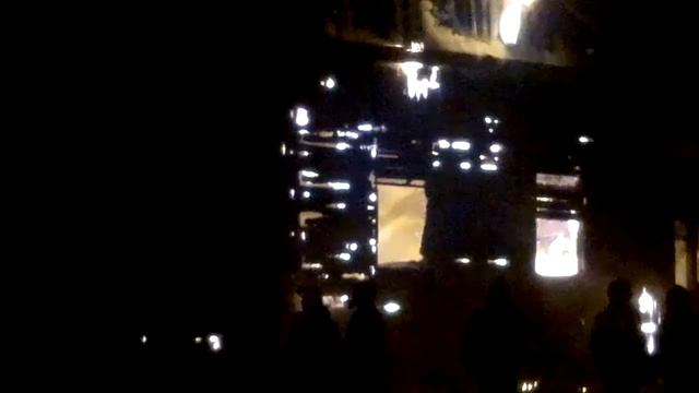 Пожар в ДК мулымья 01.01.2013