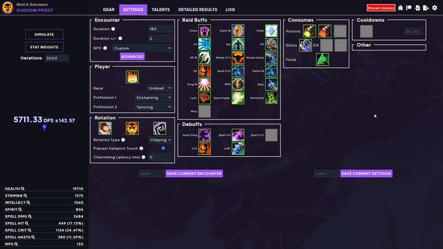 Shadow Priest Sim Your Gear | Wrath of the Lich King Classic смотреть онлайн