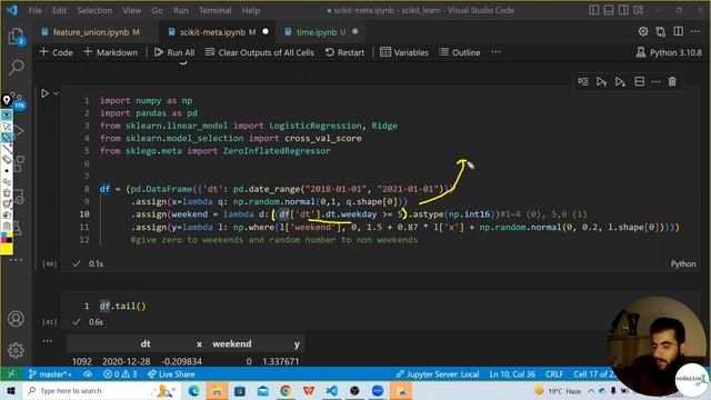 Zero Inflated Regressor Meta-estimators смотреть онлайн