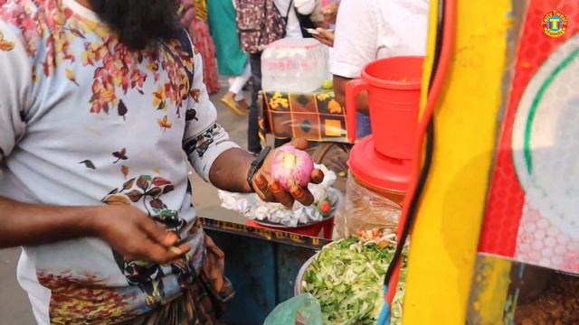 Bangladeshi Famous Street Food Chana Chaat / Jhal Muri Vota !! Bd Street Food In Savar Nabinagor