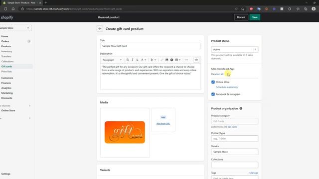 Shopify Gift Cards Tutorial | How To Setup Gift Cards Setup By Step смотреть онлайн