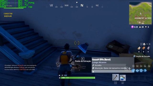 Fortnite NVIDIA GEFORCE 820M (2GB) смотреть онлайн