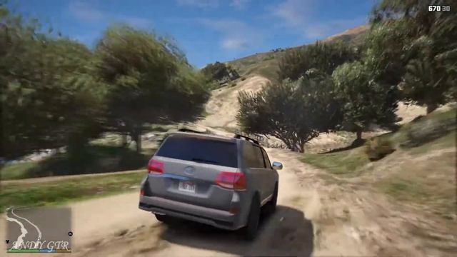 GTA 6 Graphics - Toyota Land Cruiser VXR ✪ REDUX - Gameplay | Realistic Graphics MOD PC 2018. смотреть онлайн