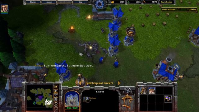 Warcraft 3 Reforged Kampagne | Story Stream Gameplay #2 Stratholme Und Nordend