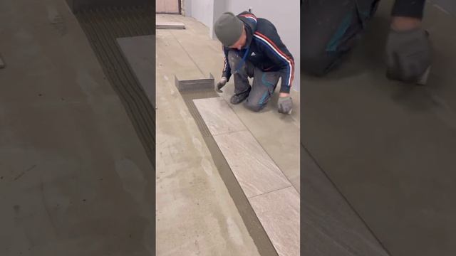 Керамогранит в гараже . смотреть онлайн