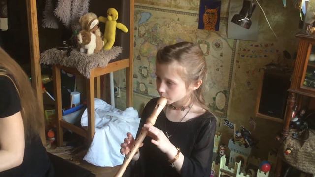 J.S.Bach ‘Menuet I&II aus Sonata C major for flute and harpsichord’ смотреть онлайн