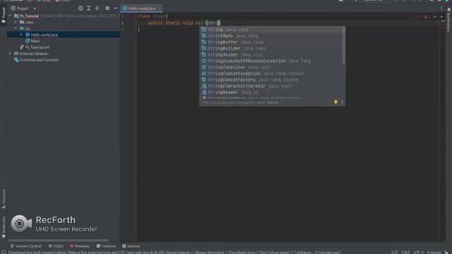"HELLO WORLD USING JAVA" смотреть онлайн