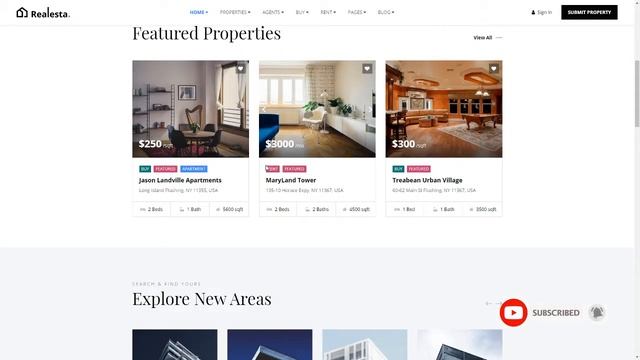 Realesta - Property Sales and Rental WordPress Theme Kodey Jamie смотреть онлайн