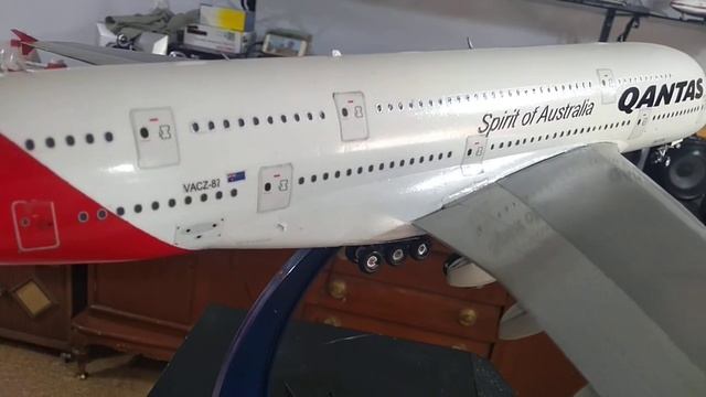 REVELL AIRBUS a380-800 QANTAS смотреть онлайн